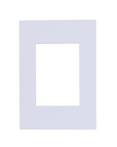 passe-partout A4 blanc 13 x 18 blanc - 13691026 - HEMA