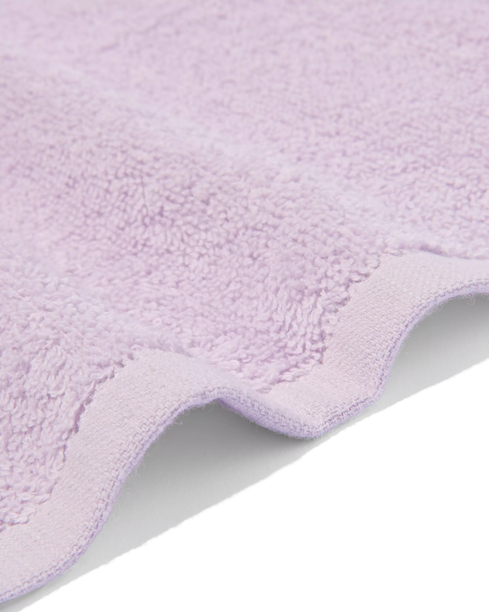 4 serviettes pour visage 30x30 lilas - qualité épaisse