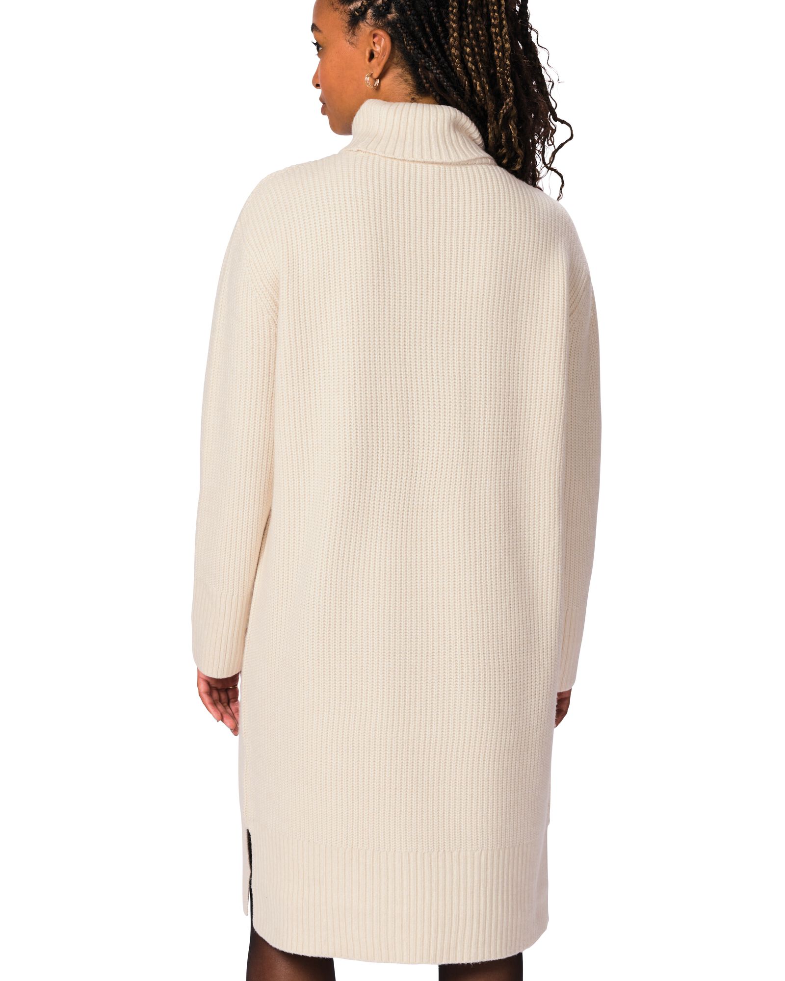 Damenkleid, Regular Fit, Strick beige beige - 36307290BEIGE - HEMA
