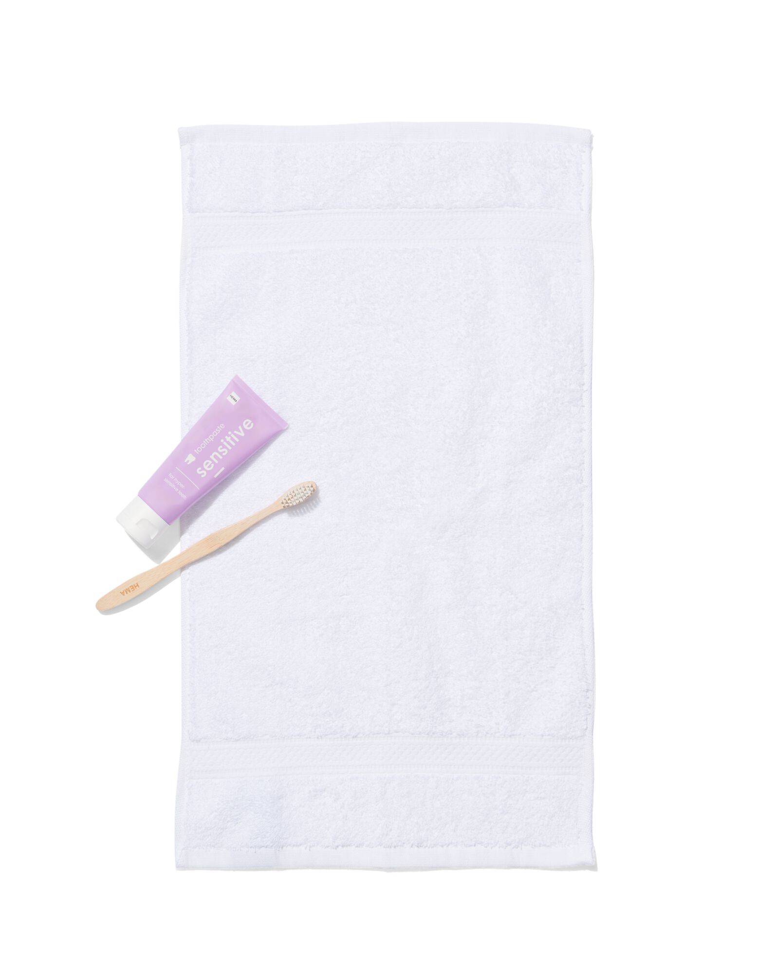 petite serviette - 30x55 cm - qualit&eacute; &eacute;paisse - blanc blanc petite serviette - 5202600 - HEMA