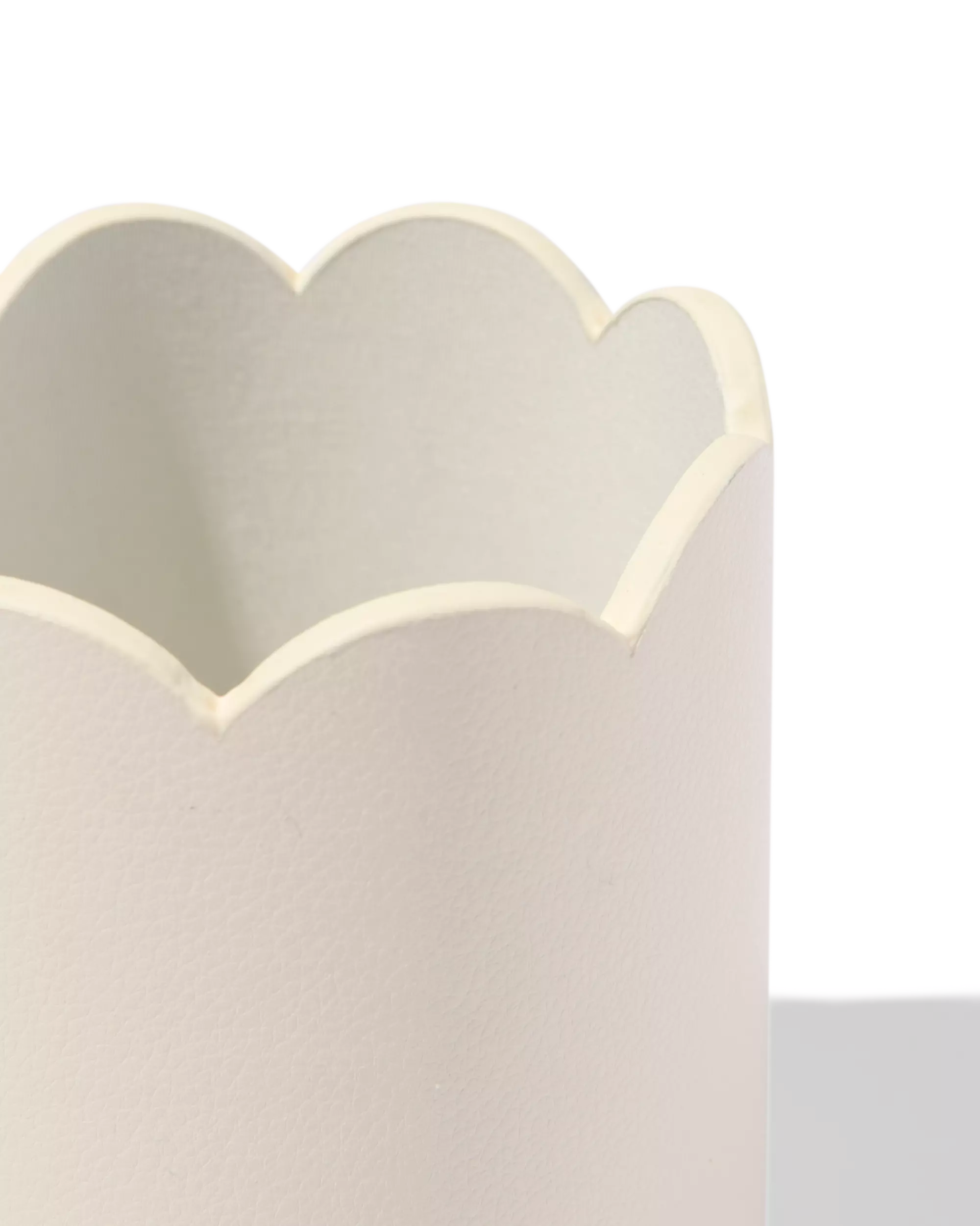 porte-stylo ⌀8,5 x 10,5 cm PU blanc